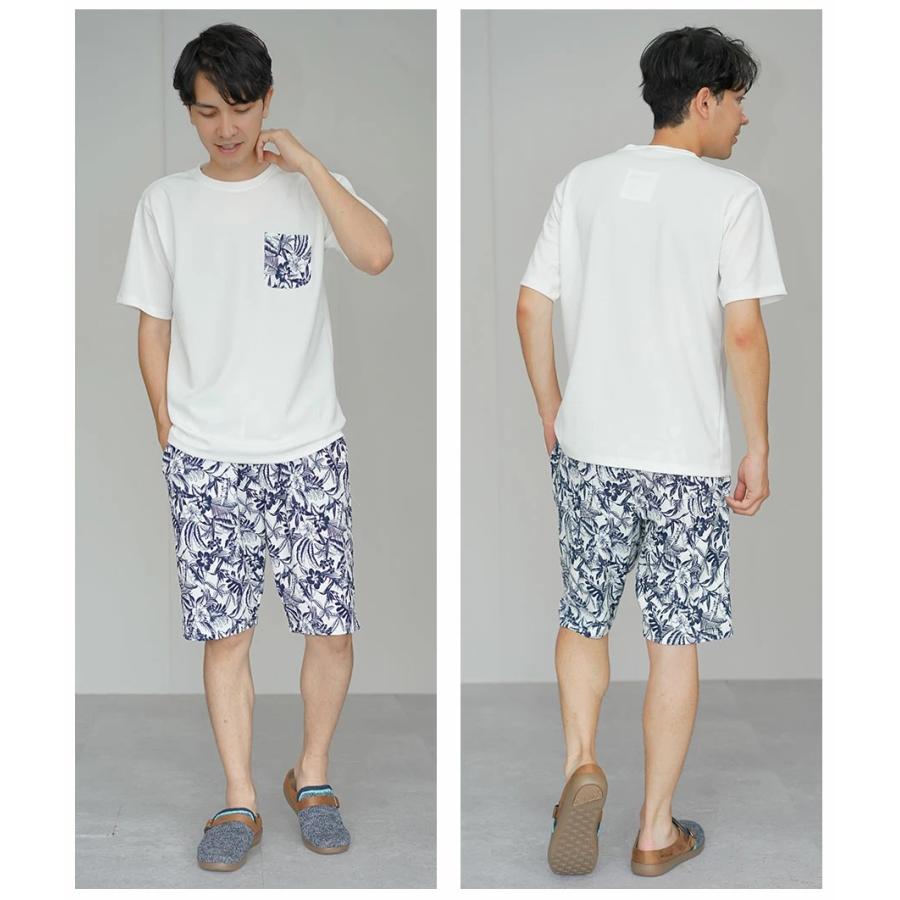 ドライ ワッフル ショートパンツ ハーフパンツ メンズ ボタニカル柄 バンダナ柄 速乾 ストレッチ サイズ調整可 カジュアル おしゃれ ブランド 人気 春 夏 |  | 06