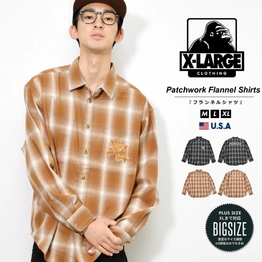 大人気定番商品 X large ネルシャツ i9tmg.com.br