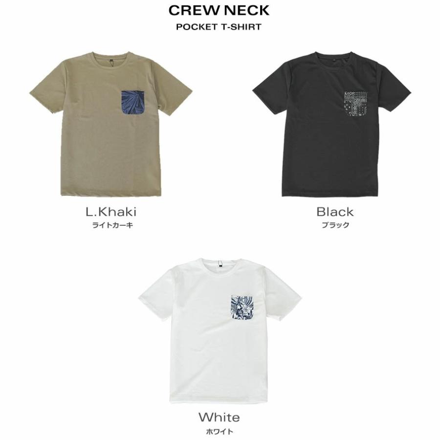 ドライ ワッフル ポケット Tシャツ メンズ 半袖 速乾 ストレッチ カジュアル おしゃれ ブランド 人気 春 夏 |  | 04