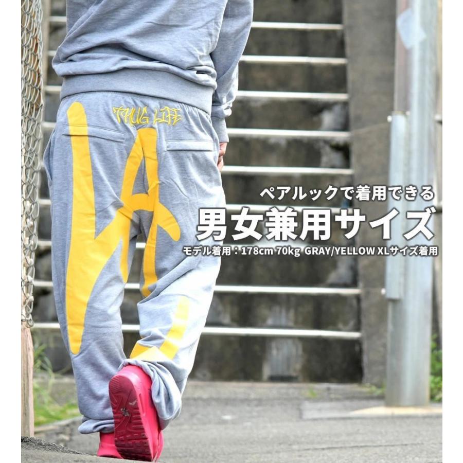 スウェット上下 メンズ レディース ペア ゆったり スエット ジャージ パーカー パンツ セットアップ ビッグLAロゴ DOP B系 ストリート ブランド |  | 02