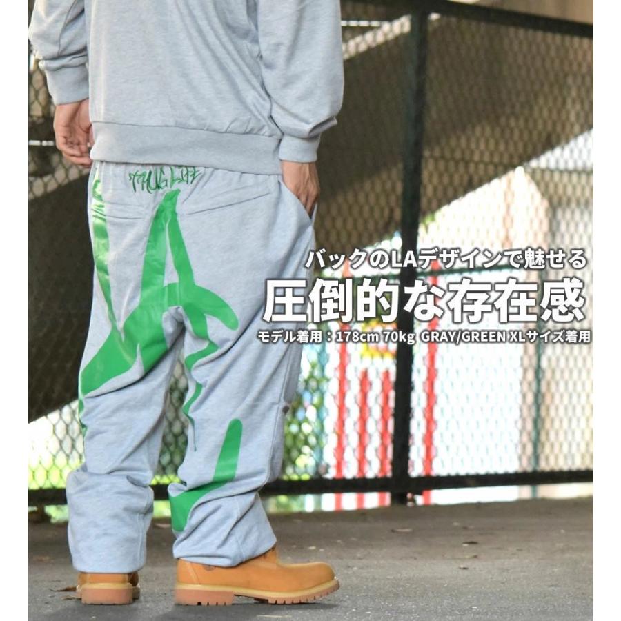 スウェット上下 メンズ レディース ペア ゆったり スエット ジャージ パーカー パンツ セットアップ ビッグLAロゴ DOP B系 ストリート ブランド |  | 01