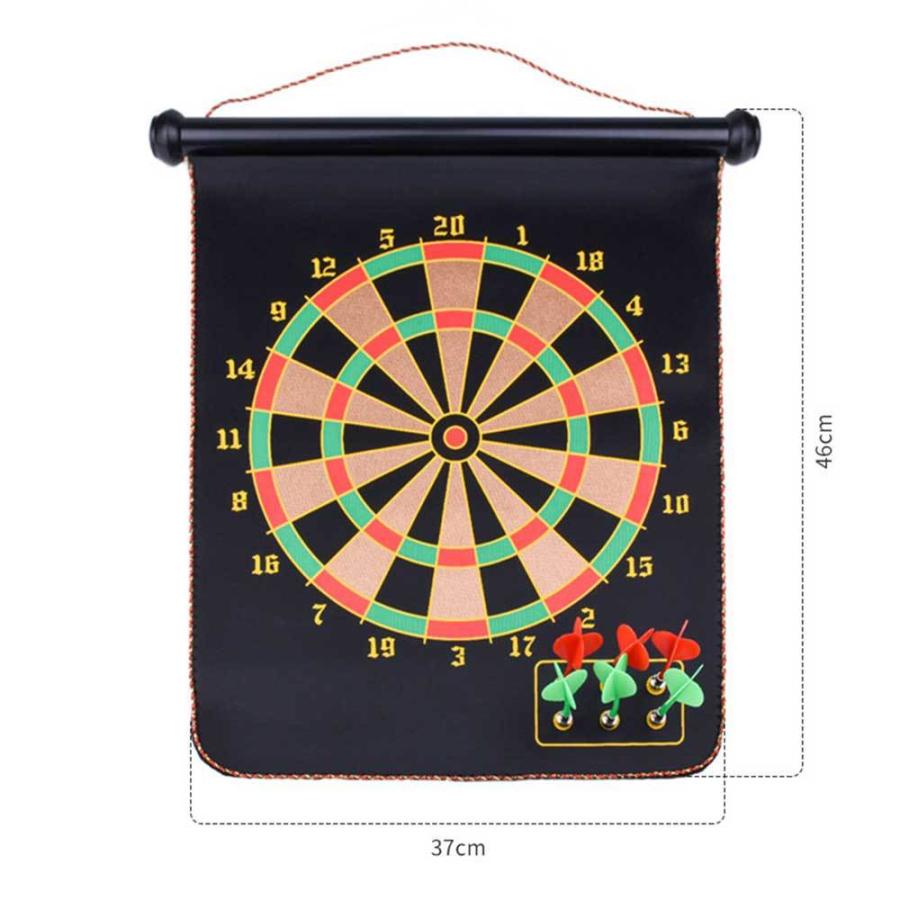 評判 Cyeelife ピンク ソフトダーツボード 静音 Dartboard 6本のダーツ 6本