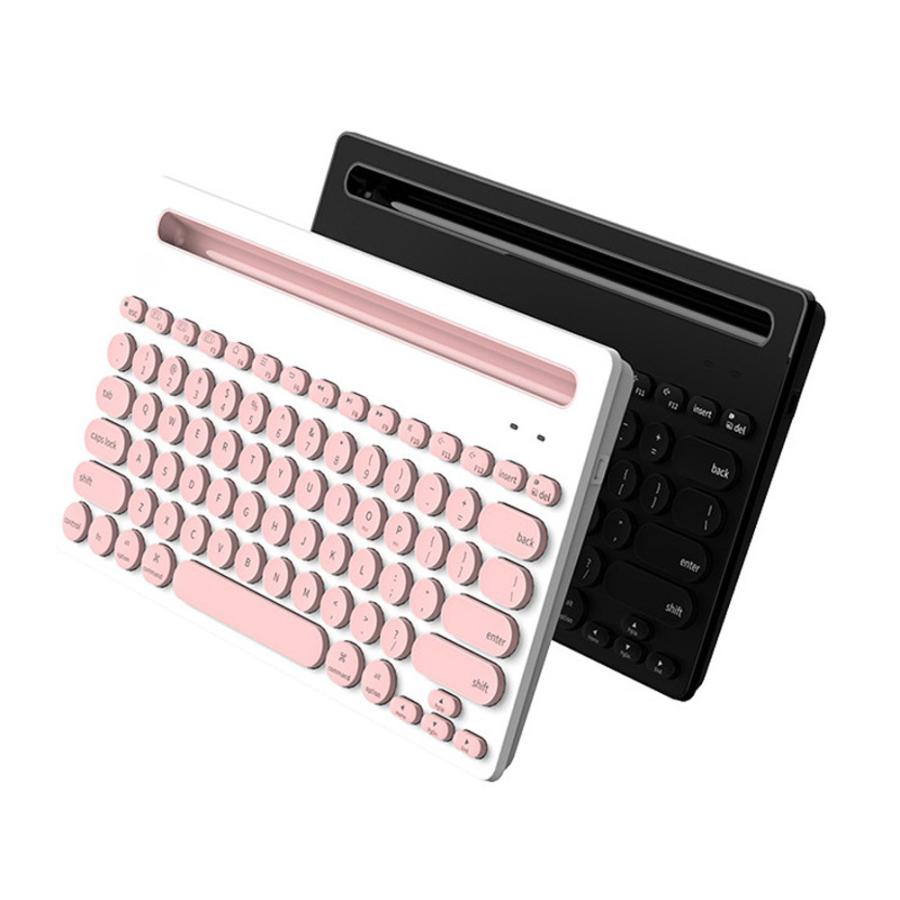 ワイヤレスキーボード 無線 パソコン キーボード 対応 可愛い 無線 レディース キーボード マウス セット 女性 人気｜deepark-store｜06