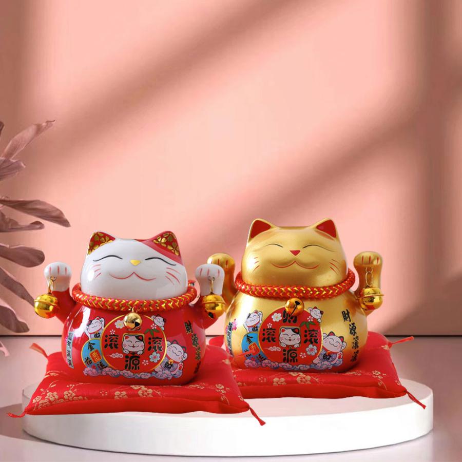 招き猫 貯金箱 置物 開運 金運アップ セラミック雑貨 置き物 招き猫 貯金箱 置物 開運 金運アップ セラミック雑貨 置き物