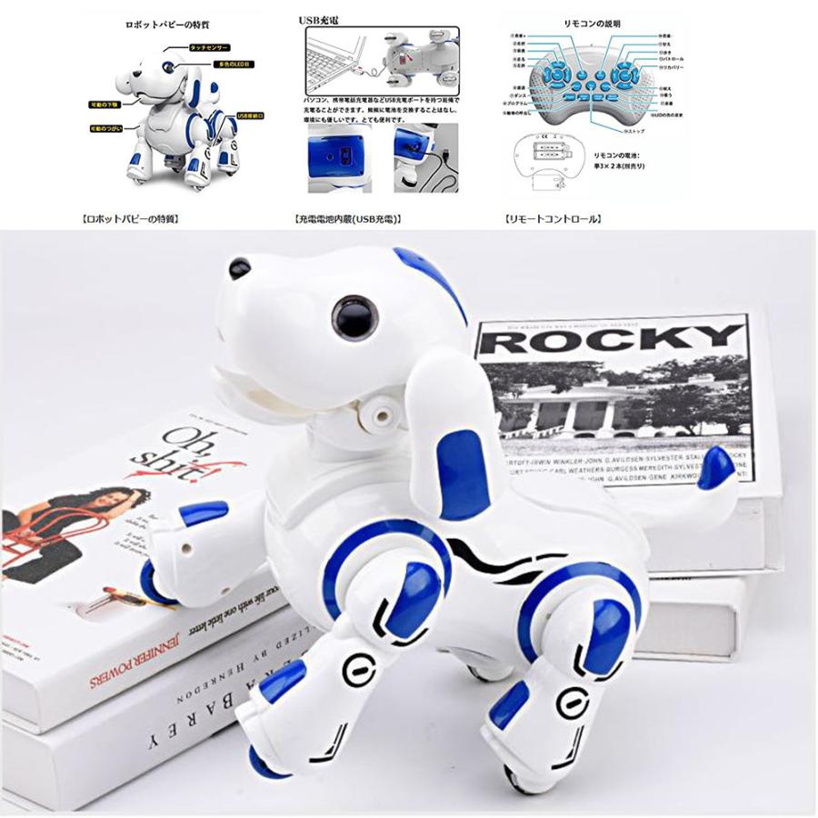 ロボットおもちゃ 犬 電子ペット ロボットペット 最新版ロボット犬 子供のおもちゃ 男の子 女の子おもちゃ 誕生日 子供の日 クリスマスプレゼント 2色 Deep B Toy1b Deepark 通販 Yahoo ショッピング