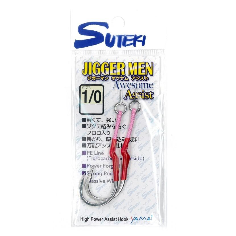 ステキ針 ジガーマン オウサム アシスト 1/0 JIGGER MEN AWESOME