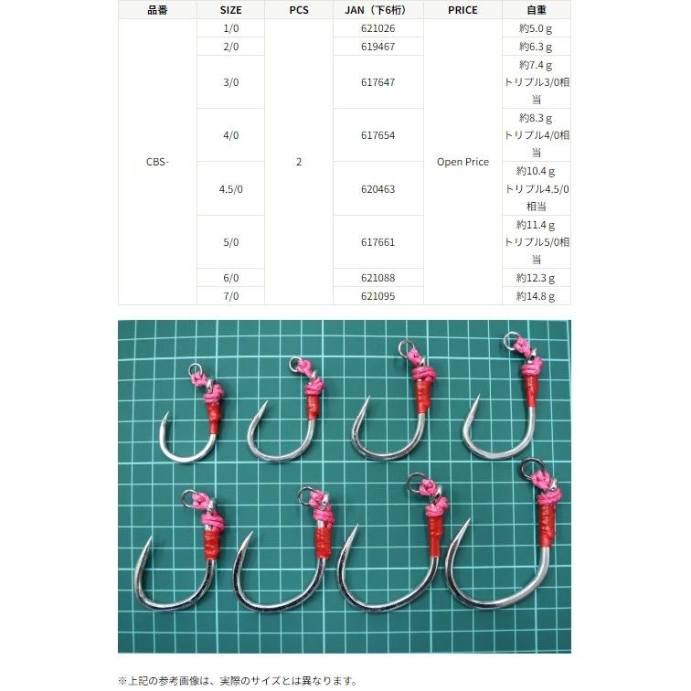 ステキ針 クラフターズ技＜バーブ無＞キャスティング7/0 Crafter's