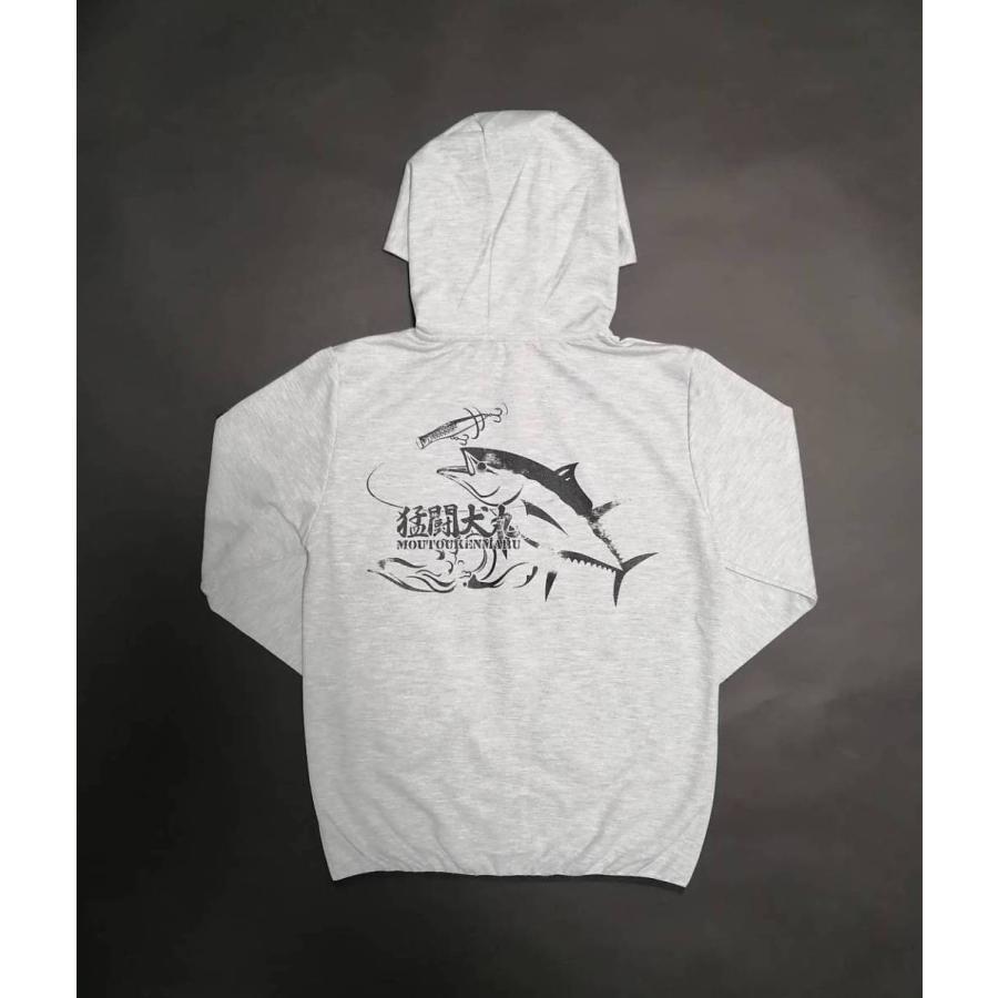 猛闘犬丸X大洋丸コラボ　デニムクールネックスエット　Lサイズ　トレーナー 猛闘犬丸X大洋丸コラボ デニムクールネックスエット Lサイズ