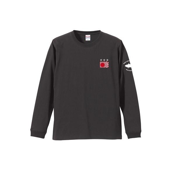 猛闘犬丸 コットンロングスリーブTシャツ : DEEP BLUE OCEAN - 通販