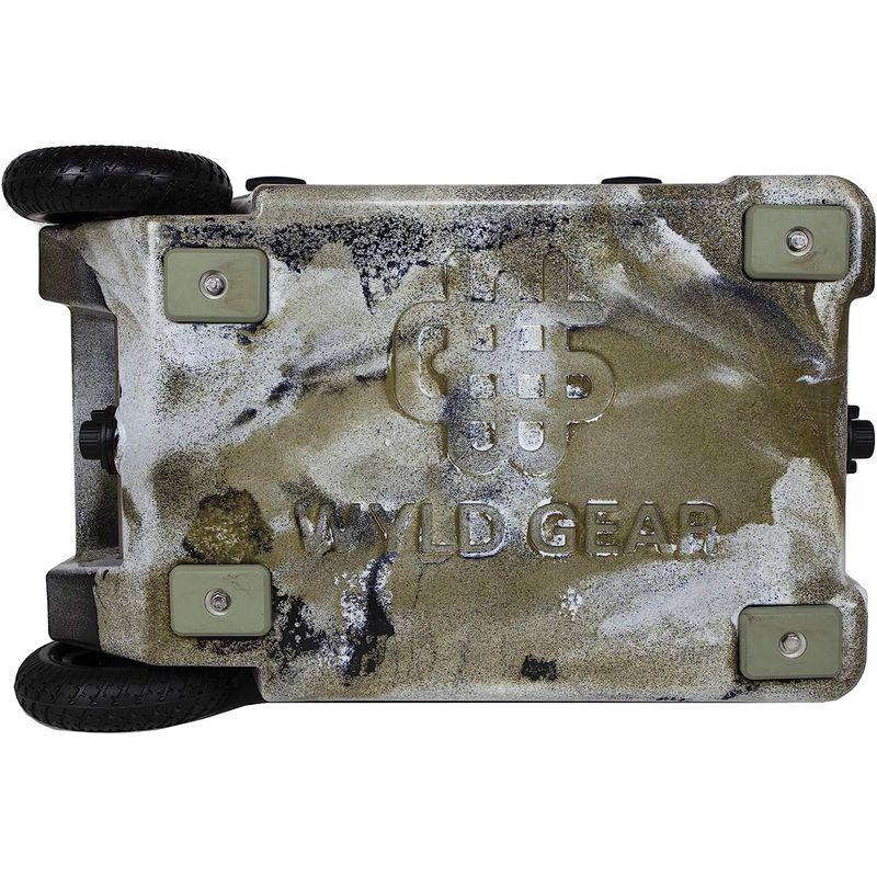 【新版】 ワイルドギア WYLD GEAR ハードクーラー50Q クーラーボックス 2室構造 キャスター付き ロトモールド製法 50クォート 47リッ 【YW1130611214】(39687円)