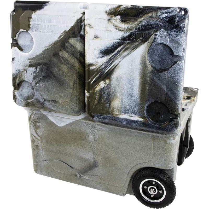 【新版】 ワイルドギア WYLD GEAR ハードクーラー50Q クーラーボックス 2室構造 キャスター付き ロトモールド製法 50クォート 47リッ 【YW1130611214】(39687円)