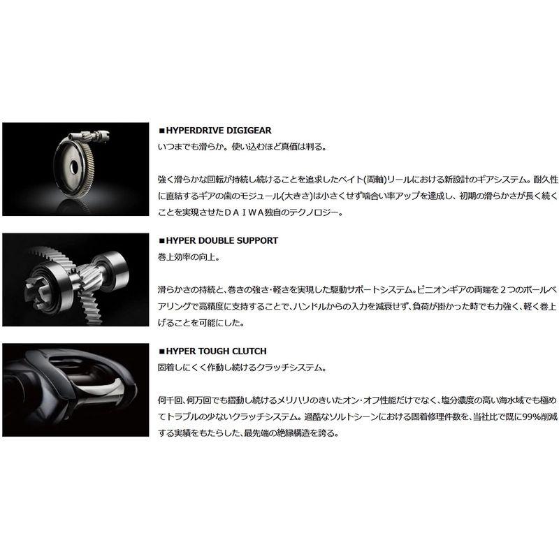 ダイワ(DAIWA) ティエラ IC 左ハンドル ベイトリール 100L ダイワ(DAIWA) 100L O2392692721(22889円)