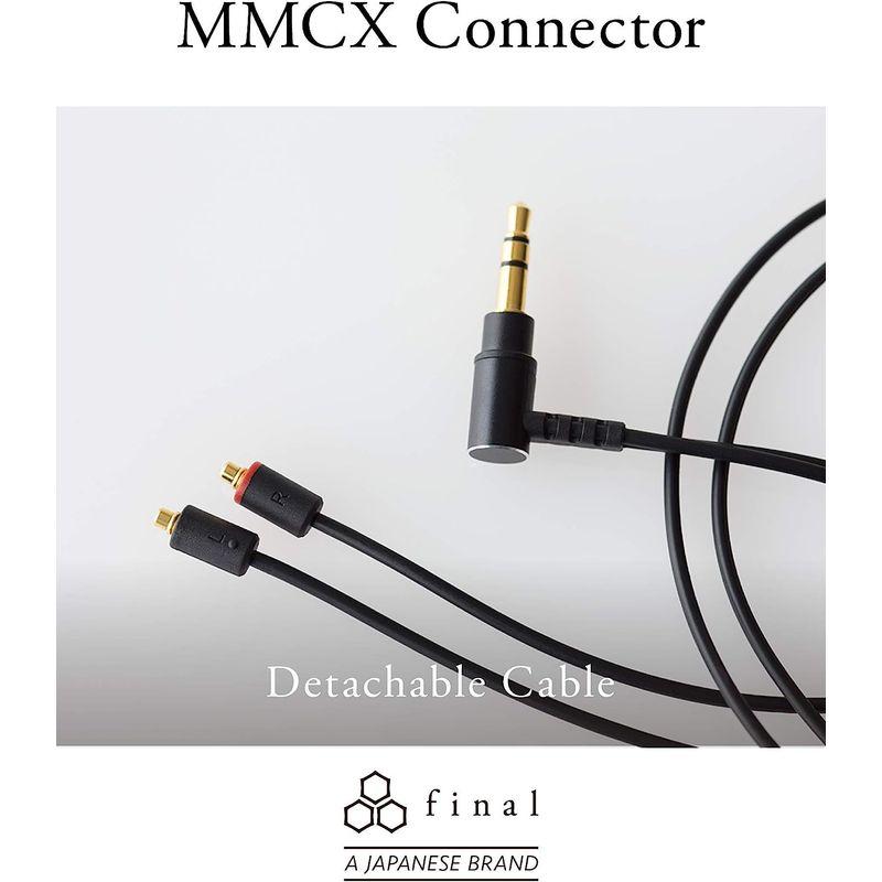 final E4000 カナル型イヤホン MMCX端子 リケーブル対応 ファイナル final E4000 カナル型イヤホン MMCX端子 リケーブル対応 ファイナル