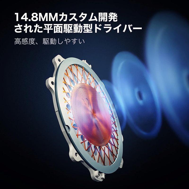 Letshuoer S12 平面駆動イヤホン 14.8mm平面駆動ドライバー搭載 IEM 5軸CNC加工合金シェル 単結晶銅銀メッキケーブル Letshuoer S12 平面駆動イヤホン 8mm平面駆動ドライバー搭載 IEM 5軸CNC加工合金シェル 単結晶銅銀メッキケーブル