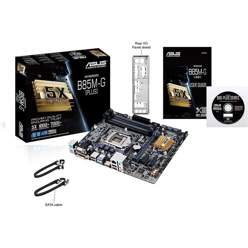 ASUS Intel B85 搭載 マザーボード LGA1150対応 B85M-G microATX