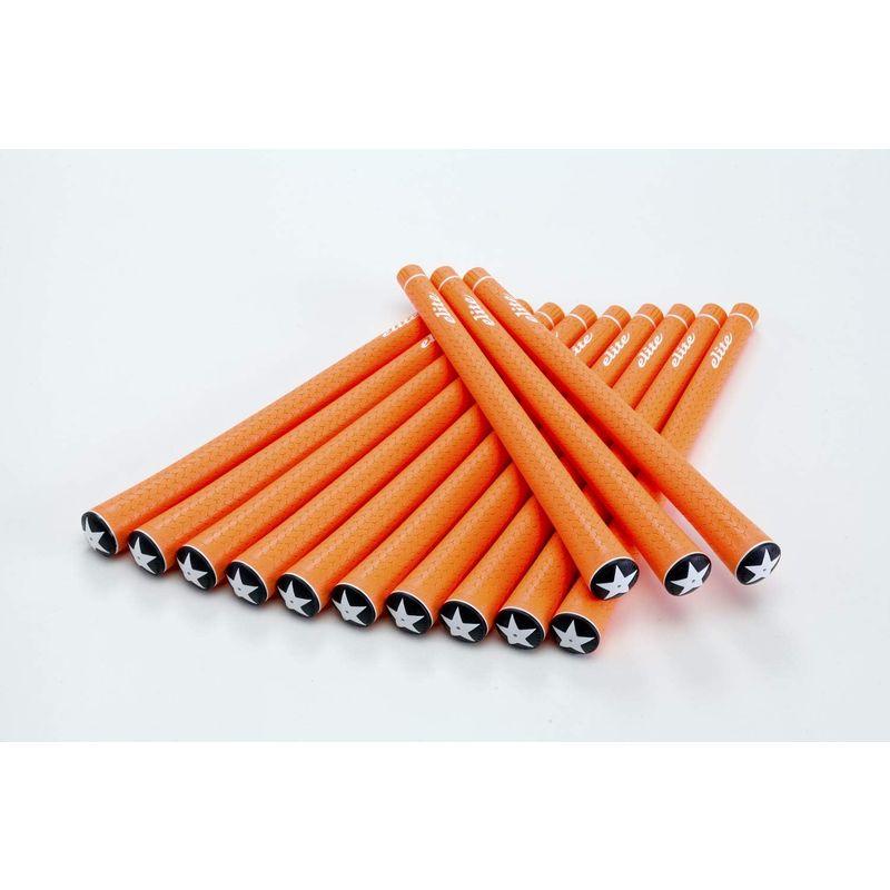 elitegrips (エリートグリップ) ゴルフ グリップ Y360°s 13本セット ワイルドオレンジ バックライン有り elitegrips エリートグリップ ゴルフ グリップ 13本セット ワイルドオレンジ バックライン有り