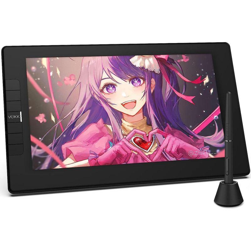 VEIKK液タブ 11.6インチ 液晶タブレット 液晶ペンタブレット 大画面 お絵描 イラスト デザイン 安心日本語サポートあり (VK12 マウス、トラックボール O1452891018(13899円)
