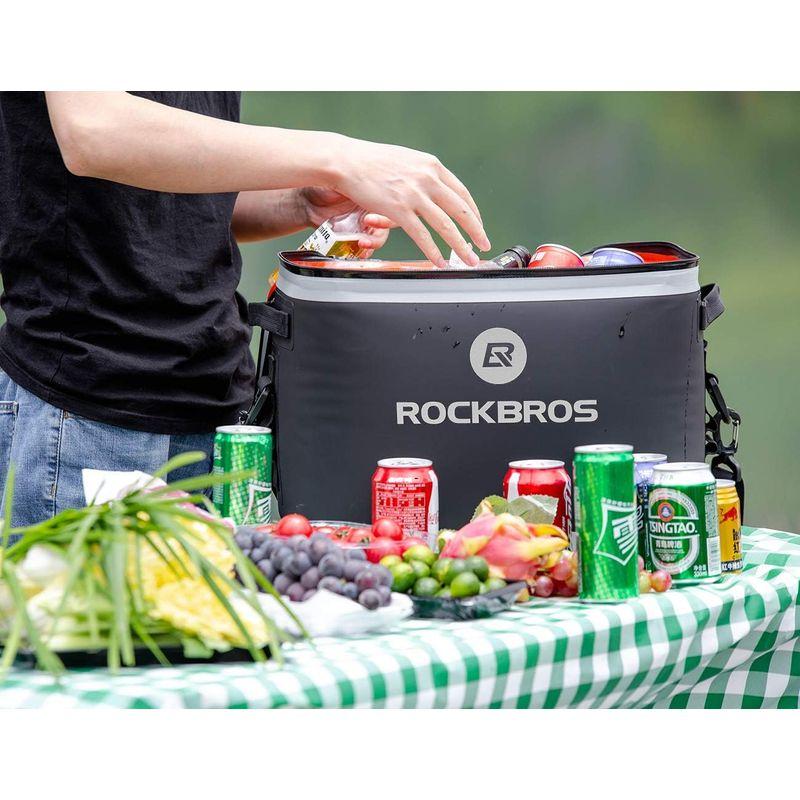 ROCKBROS(ロックブロス)クーラーボックス 小型 ソフトクーラーボックス 保冷力約48時間 18L 大容量 釣り キャンプ お弁当 B ROCKBROS ロックブロス クーラーボックス 小型 ソフトクーラーボックス 保冷力約48時間 18L 大容量 釣り キャンプ お弁当 L*W*H