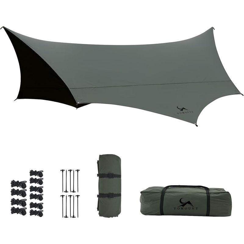 TOMOUNT タープ tc 八角形 ポリコットン タープ 5m 焚き火可能 遮光 遮熱 難燃 キャンプタープ 天幕シェード (510cm* タープ TOMOUNT tc 八角形 ポリコットン 5m 焚き火可能 遮光 遮熱 難燃 キャンプタープ 天幕シェード 510cm*