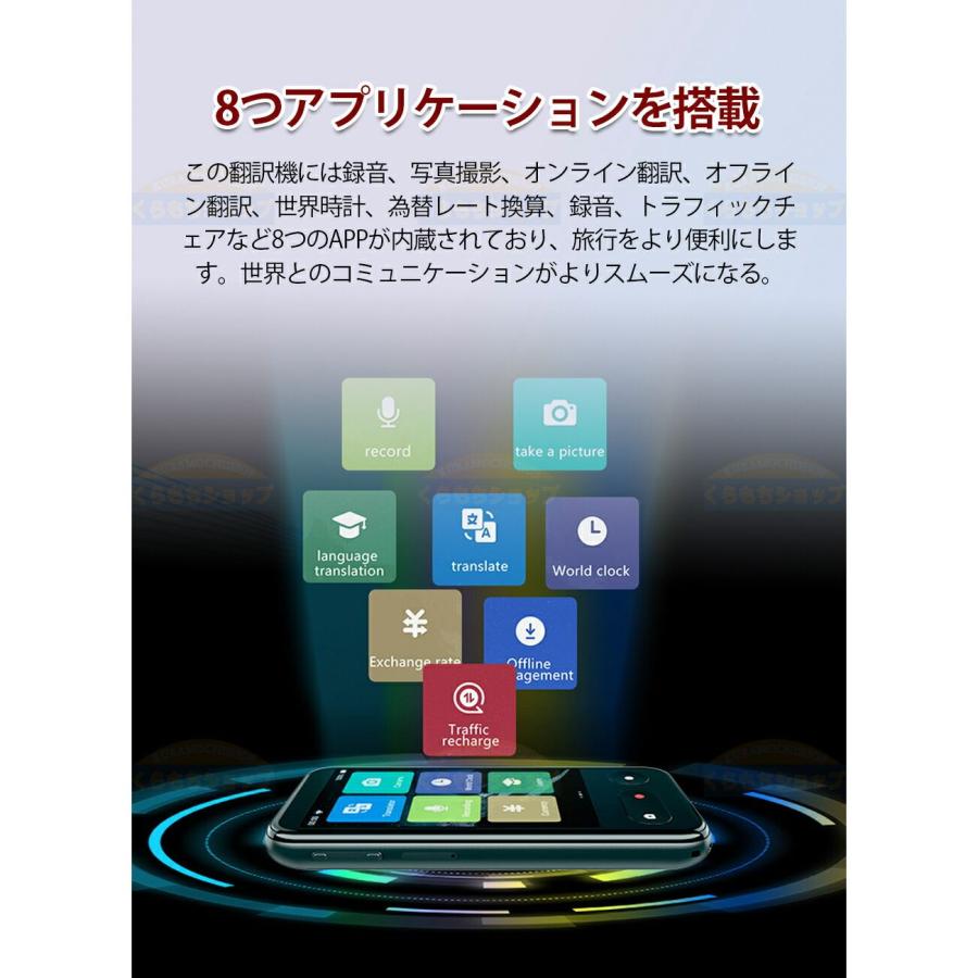 翻訳機 通訳機 Wi-Fi/4G回線対応 携帯 2025最新 135言語対応 リアルタイム IPS SIM不要 精度98% 写真翻訳 オフライン通訳  7日間連続再生 英語 韓国語 中国語 翻訳機 音声翻訳機 世界283ヵ国対応 瞬間双方向 ミニトーク 翻訳機