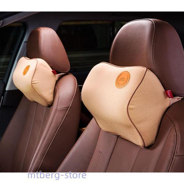 車用クッション ネックパッド カークッション シートクッション 運転席 ランバーサポート 肩こり 腰痛 運転 頭 首 腰 肩 低反発 腰サポー | ブランド登録なし | 05