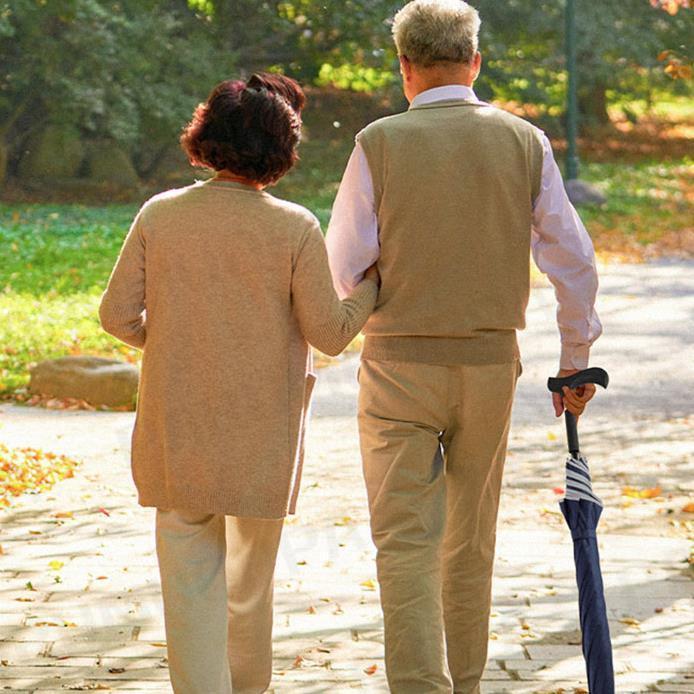 2in1 杖 ステッキとしてご使用になれるステッキ傘（つえかさ） 傘 完全遮光 UVカット 日傘 老人 手開き 晴雨兼用 長傘 歩行補助 レディース メンズ 紳士 男性用 | ブランド登録なし | 18