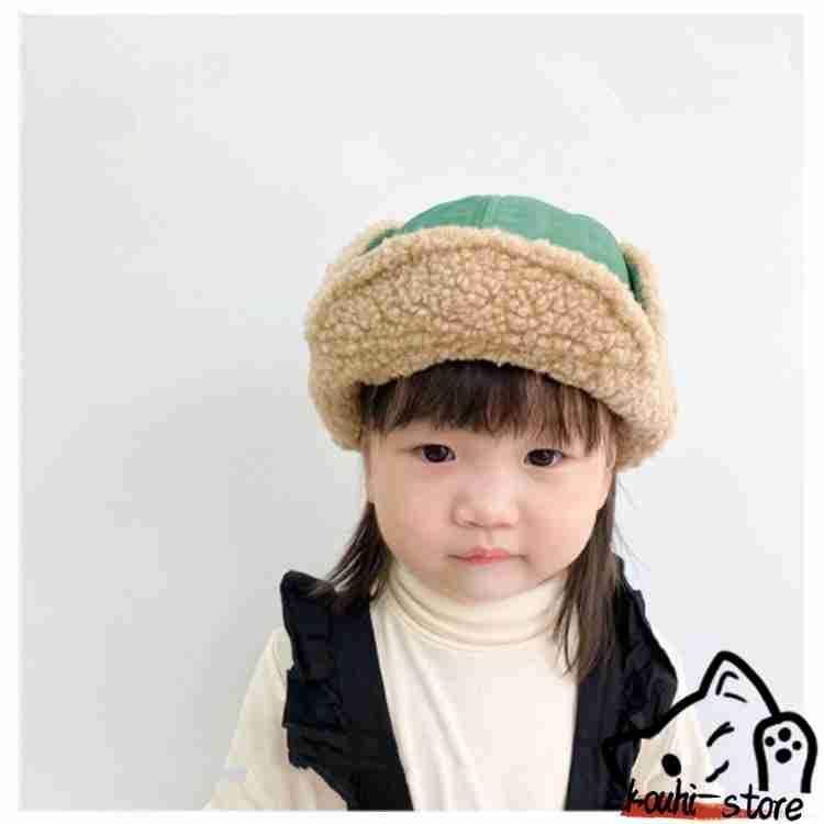 冬用 帽子 キッズ 子供用 冬用 コーデュロイ フライトキャップ パイロットキャップ イヤーフラップ ボア 耳あて付き 耳当て 耳付き 耳つ | ブランド登録なし | 10