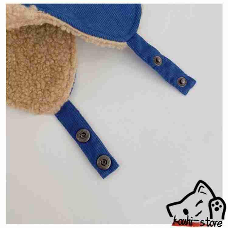 冬用 帽子 キッズ 子供用 冬用 コーデュロイ フライトキャップ パイロットキャップ イヤーフラップ ボア 耳あて付き 耳当て 耳付き 耳つ | ブランド登録なし | 16