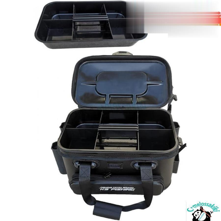 釣り バケツ 釣り用ケース タックルバッグ バッカン ロッドホルダー付き 釣りボックス 多機能 40L 大容量 EVA素材 防災 収納コンテナ タックルバッグ | ブランド登録なし | 04