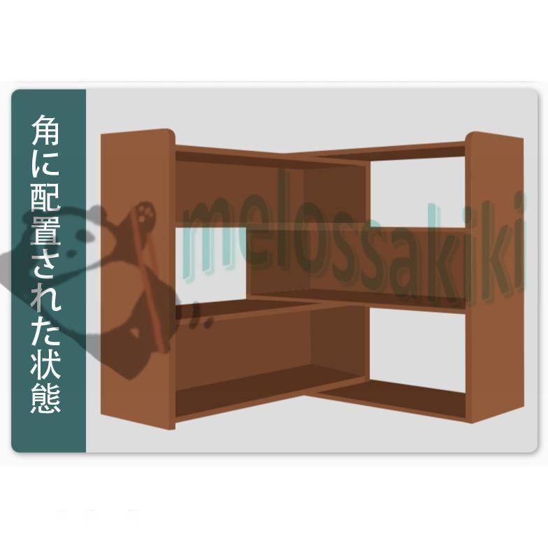 2024年最新デザイン 本棚 大容量 本棚 シンプルなオフィスデスク棚 2段 3段 収納 シンプルでモダンな スペースの小さな本棚 | ブランド登録なし | 04