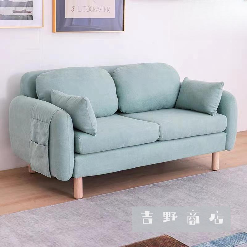 がカワイイ一人暮らしにもおすすめ ソファー ソファ 2人掛け 1.5人掛け おしゃれ かわいい 北欧 コンパクト ソファー 二人掛け ソファ 一人暮らし 北欧 カウチ | ブランド登録なし | 02