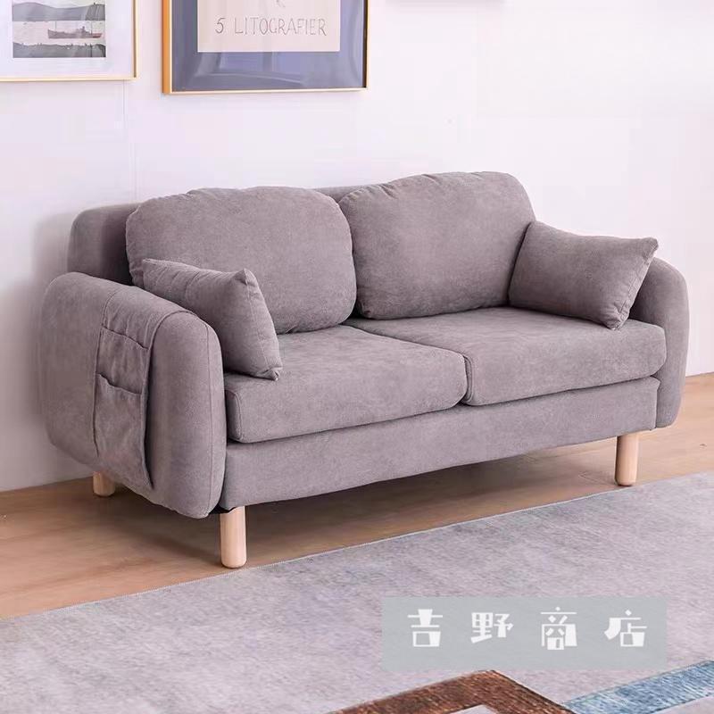 がカワイイ一人暮らしにもおすすめ ソファー ソファ 2人掛け 1.5人掛け おしゃれ かわいい 北欧 コンパクト ソファー 二人掛け ソファ 一人暮らし 北欧 カウチ | ブランド登録なし | 06