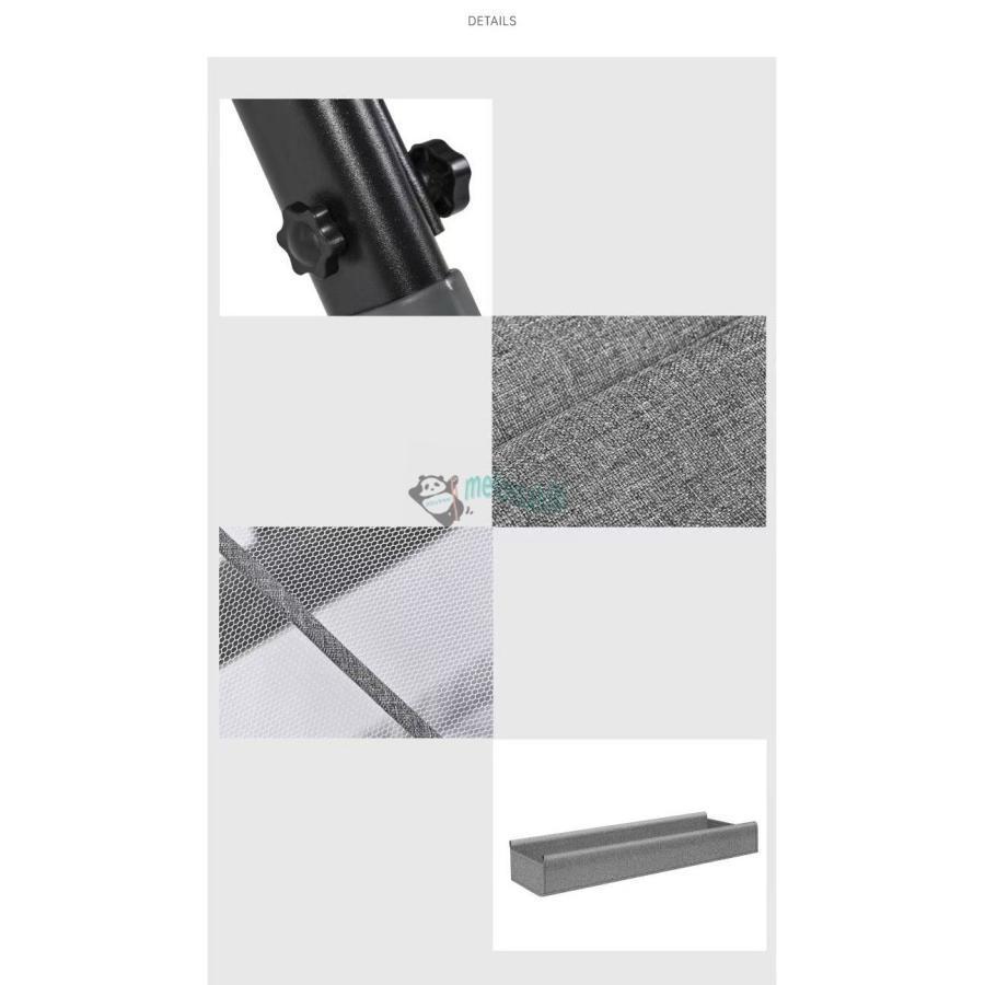 ベビーベッド 折りたたみ 持ち運び ベビーベッド 添い寝 高さ調整 ベビーベッド コンパクト ベビーベッド 簡易 ベビーベット 移動式 ベビーベッド キャスタ付き | ブランド登録なし | 16