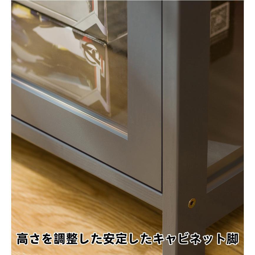 フィギュアケース 棚 コレクションケース フィギュア 天然竹製 透明パネル 防塵 ショーケース 大容量 コレクションラック | ブランド登録なし | 19