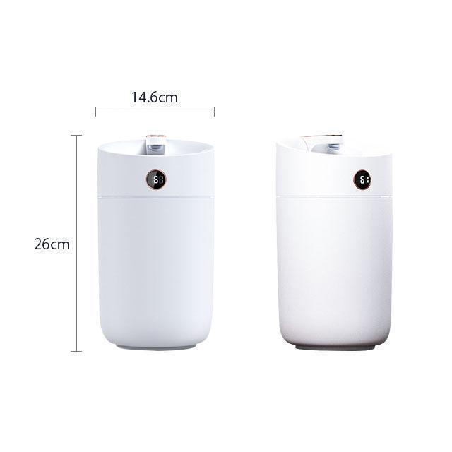 2026最新 加湿器 超音波式 3L大容量 卓上 空気加湿機 上部給水 USB充電 3段階調節 雰囲気ライト 湿度センサー付き 焚き防止 静音 節電 省エネ コンパクト 寝室 |  | 17