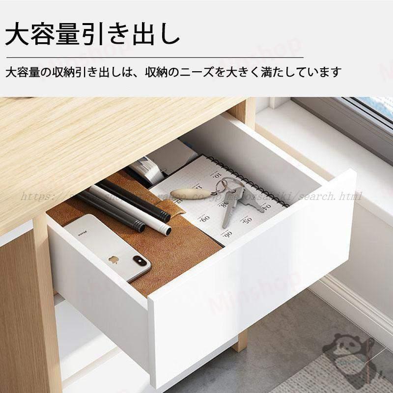 パソコンデスク デスク 机 学習机 勉強机 おしゃれ60cm/100cm 120cm 140cm L型デスク オフィスデスク ゲーミングデスク 大人 シンプル eスポーツ | ブランド登録なし | 10