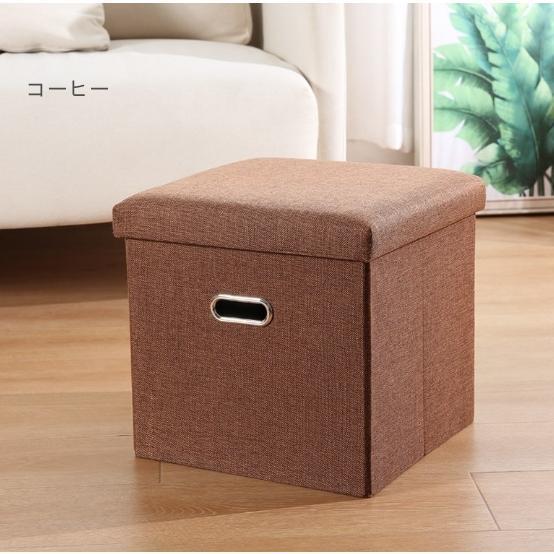 収納スツール 北欧 布製 収納ボックス 収納スツール 収納ベンチ 椅子 チェアー 座椅子 リビング 玄関 足置き台 チ おもちゃ箱 靴収納 隠す収納 | ブランド登録なし | 12