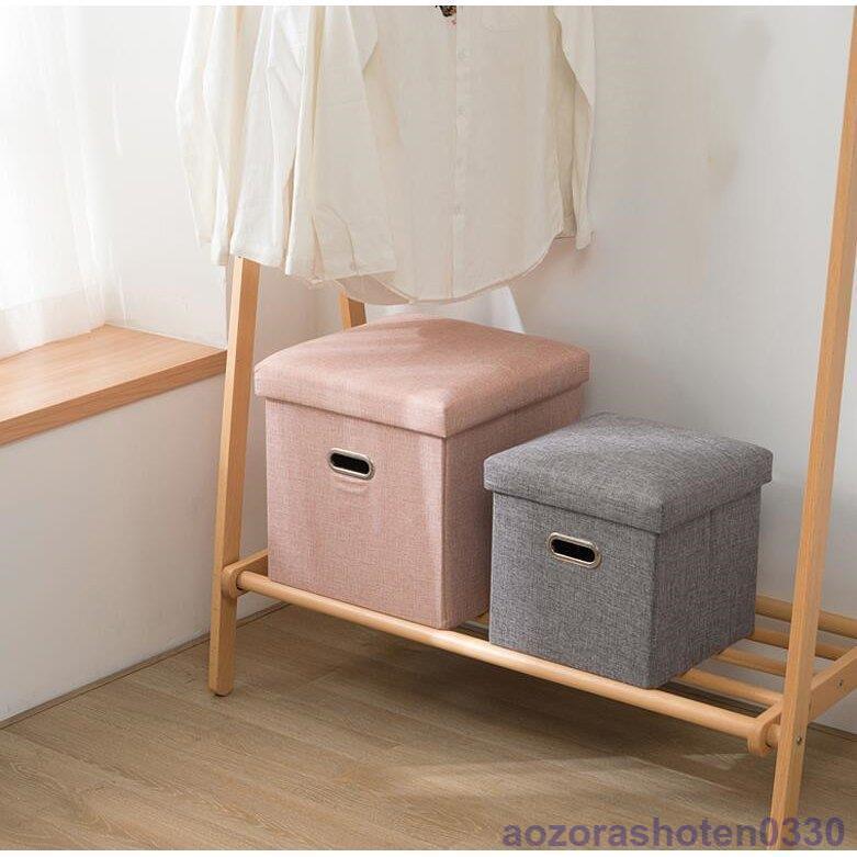 収納スツール 北欧 布製 収納ボックス 収納スツール 収納ベンチ 椅子 チェアー 座椅子 リビング 玄関 足置き台 チ おもちゃ箱 靴収納 隠す収納 | ブランド登録なし | 05