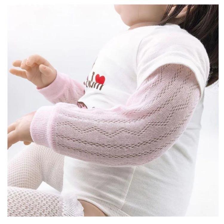 レッグウォーマー ベビー用 送料無料 メッシュ キッズ 日よけ 赤ちゃん コットン 薄手 赤ちゃん 8枚セット アームカバー 送料無料 日焼け防止 夏 | ブランド登録なし | 11