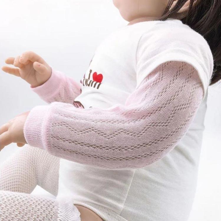 レッグウォーマー ベビー用 送料無料 メッシュ キッズ 日よけ 赤ちゃん コットン 薄手 赤ちゃん 8枚セット アームカバー 送料無料 日焼け防止 夏 | ブランド登録なし | 03