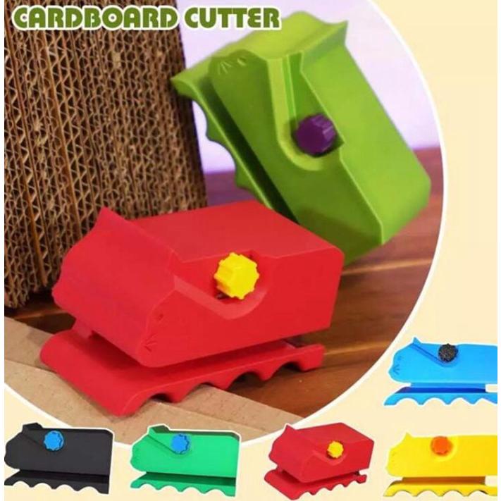 猫 爪研ぎ 段ボールカッター カッター 段ボールカッター 小型 DIY用 猫爪とぎ用段ボールカッター 猫爪とぎ 猫 ダンボール | ブランド登録なし | 10
