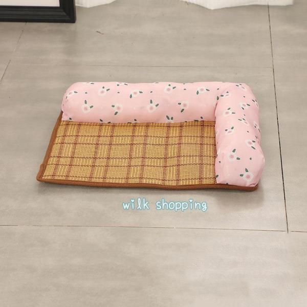犬 ベッド 夏用 ペットベット おしゃれ 小型犬 中型犬 大型犬 猫 犬 かわいい 夏 冷感 涼しい 枕 まくら ひんやり 寝具 犬の巣 猫ベッド | ブランド登録なし | 06