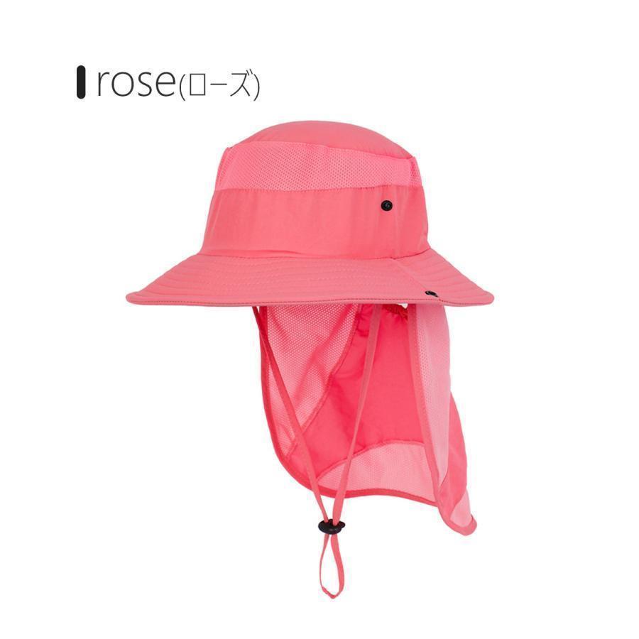 ハット キッズ 子供 帽子 サーフハット つば広 52cm 54cm 56cm マリンハット UPF50+ サファリハット UVカット 紐付き 顎紐 アウトドア キャンプ 男子 女子 | ブランド登録なし | 02