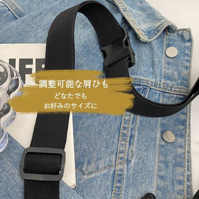 ショルダーバッグ レディース 斜めがけバッグ ハーフムーンバッグ 肩掛け 三日月型 軽量 大容量 大きめ ナイロン 通勤 通学 無地 おしゃれ 旅行 通勤 通学 | ブランド登録なし | 05