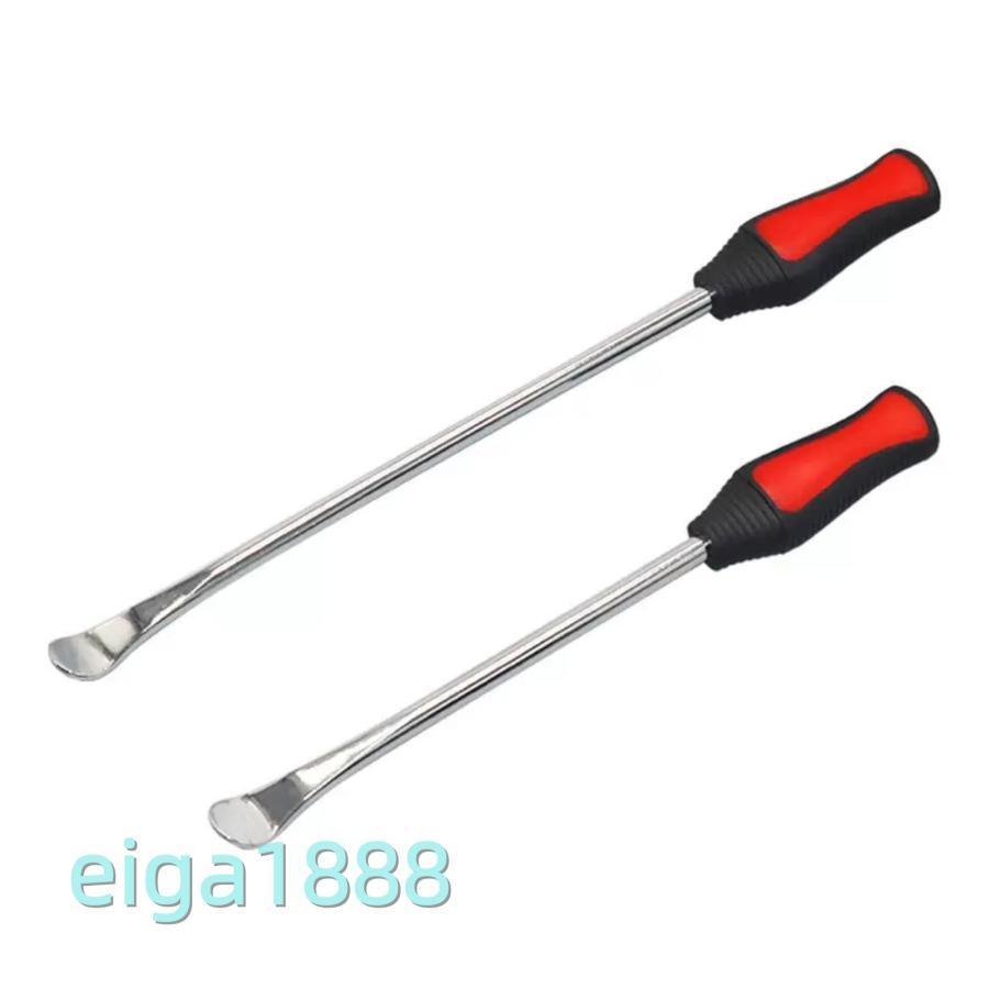 タイヤロッド2本セットタイヤ交換工具自動車自動二輪車用ステンレス製タイヤハブ取り外し専用工具 | ブランド登録なし