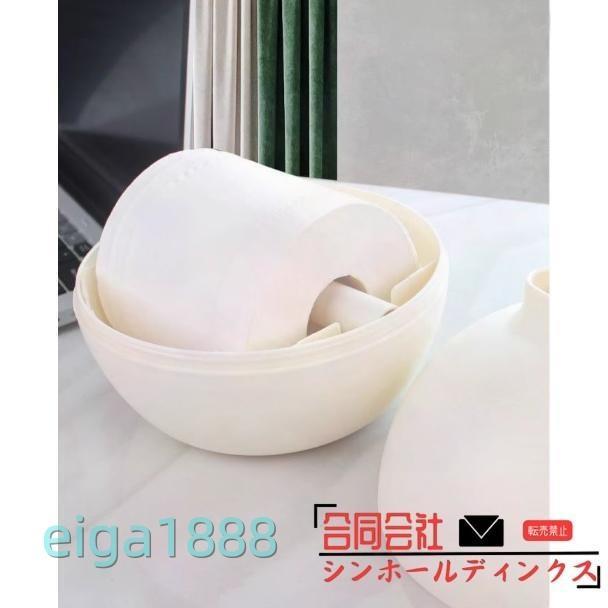 ティッシュケース おしゃれ 北欧 かわいい ペーパーポット ティッシュカバー ティッシュホルダー トイレットペーパー ケース 収納 便利 | ブランド登録なし | 08