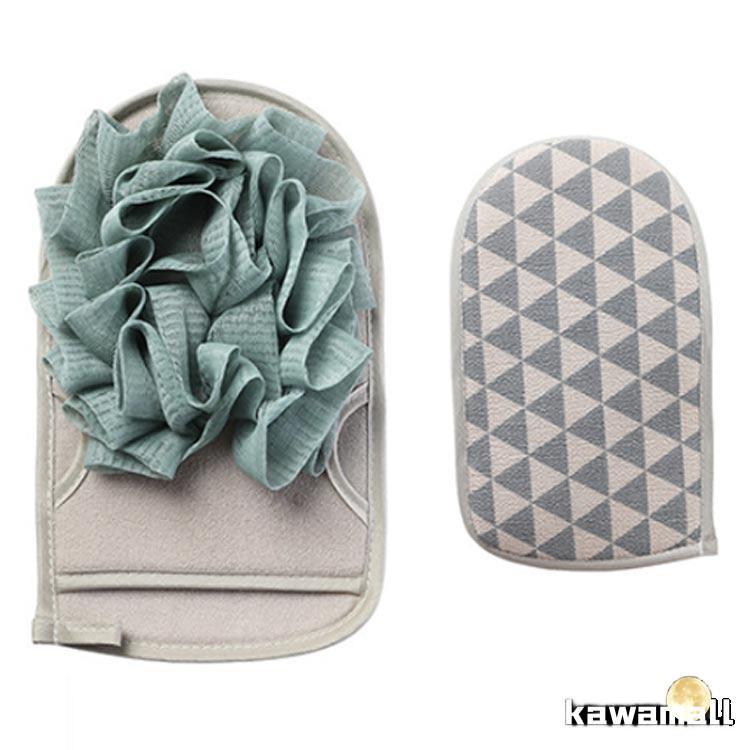 ボディタオル 両面使用 ツルツル肌 垢すりミトン 垢すり 泡立て あかすりタオル 手袋 2WAY 韓国 両面使用 ボディケア スキンケア 体洗い 垢す | ブランド登録なし | 01