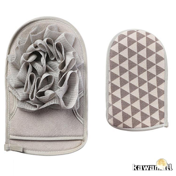 ボディタオル 両面使用 ツルツル肌 垢すりミトン 垢すり 泡立て あかすりタオル 手袋 2WAY 韓国 両面使用 ボディケア スキンケア 体洗い 垢す | ブランド登録なし | 02