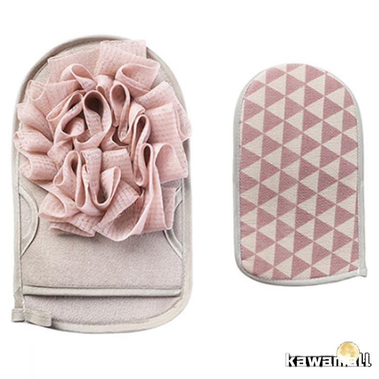 ボディタオル 両面使用 ツルツル肌 垢すりミトン 垢すり 泡立て あかすりタオル 手袋 2WAY 韓国 両面使用 ボディケア スキンケア 体洗い 垢す | ブランド登録なし | 03