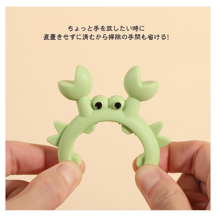 スパチュラホルダー 便利グッズ 耐熱 おたま置き 鍋 スパチュララック 【10個セット】 ヘラホルダー フライパン キッチン用品 火傷防止 シリコン | ブランド登録なし | 07